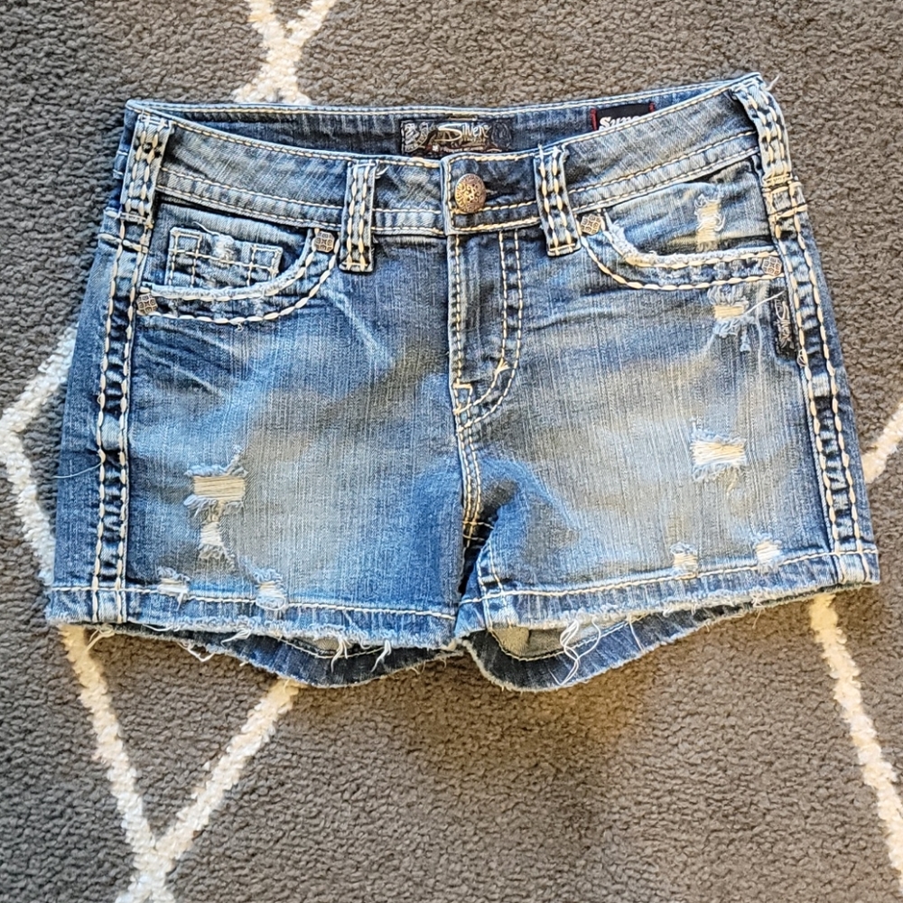 Silver Jeans Aiko Mid Short